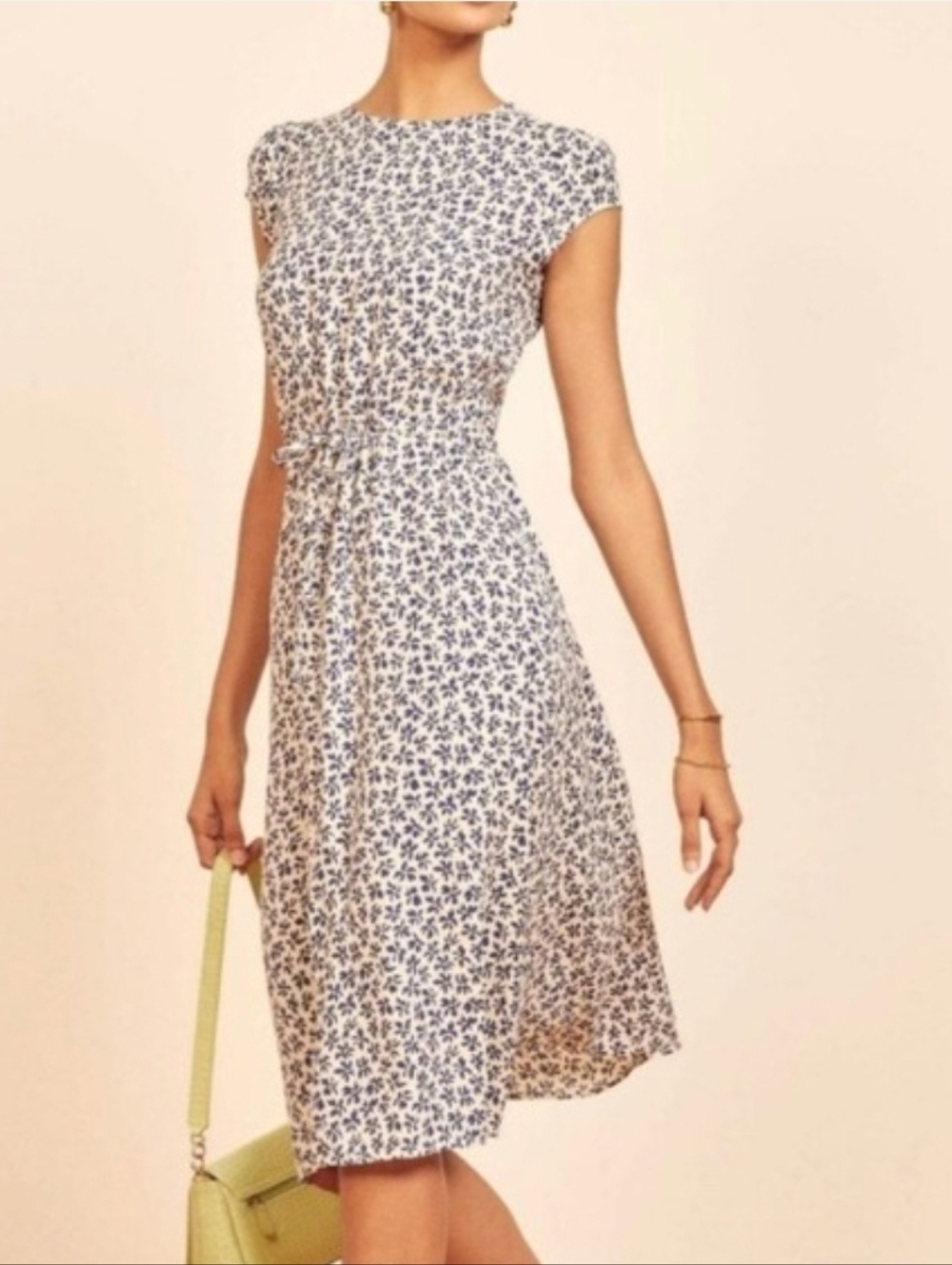 Reformation Rockwell Dress - Bombay